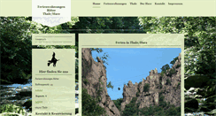 Desktop Screenshot of ferienwohnung-thale-ritter.de